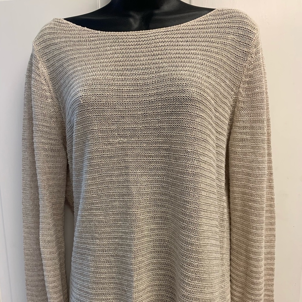 Tahari 100% Linen sweater